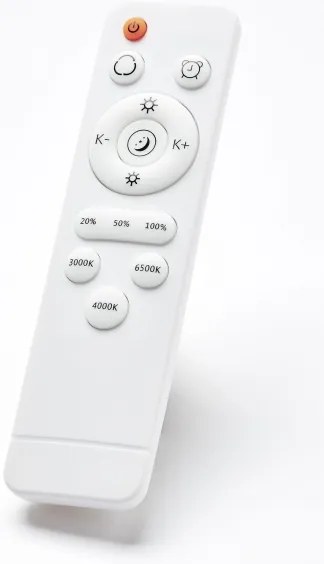 Plafonieră LED dimabilă Brilliant BAARLO LED/36W/230V d. 50 cm alb + telecomandă