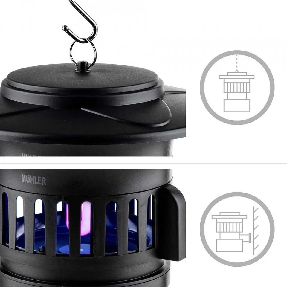 Lampa insecticida Muhler MIK-50F, 13W, 60m2 1005376