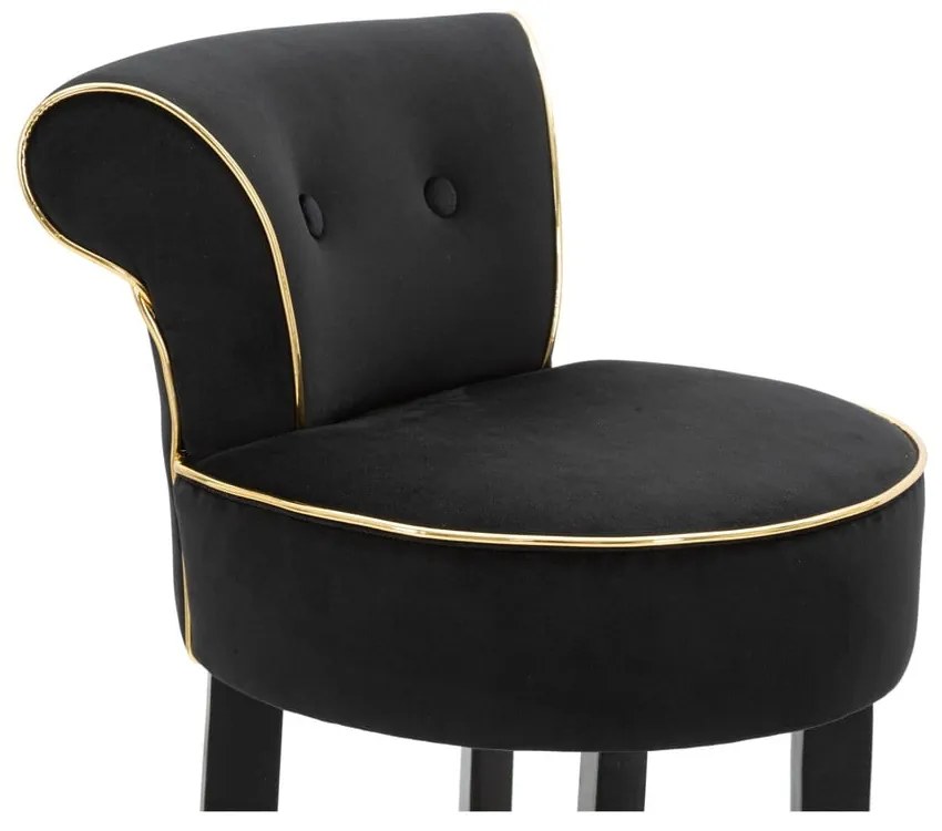 Scaun de bar albastru din catifea 96 cm Luxy – Mauro Ferretti