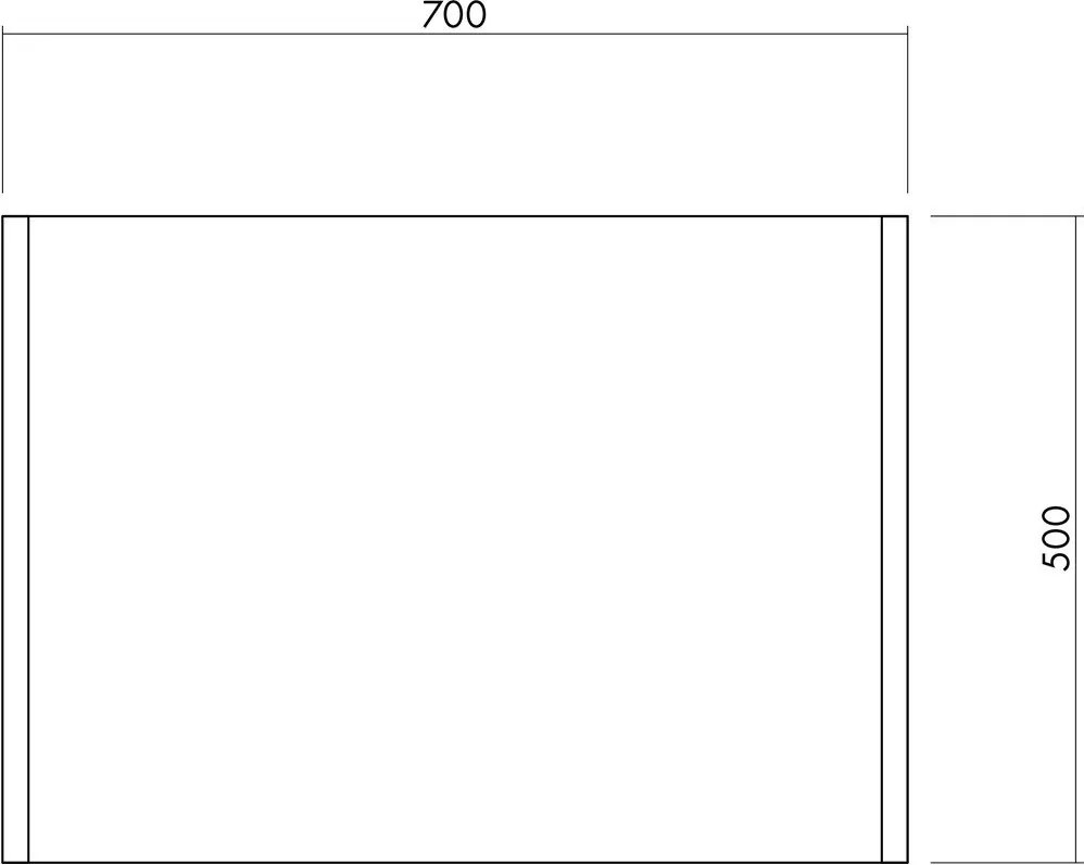 Covoraș de intrare din material textil 50x70 cm Dei – noo.ma