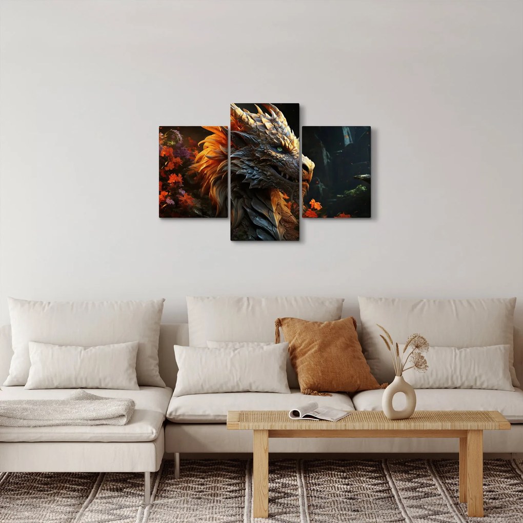 Tablou - Dragon (90x60 cm)