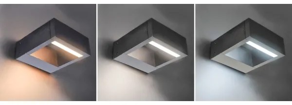 Aplică LED de exterior Brilagi RAGUSA LED/7W/230V 3000/4000/6000K antracit IP54
