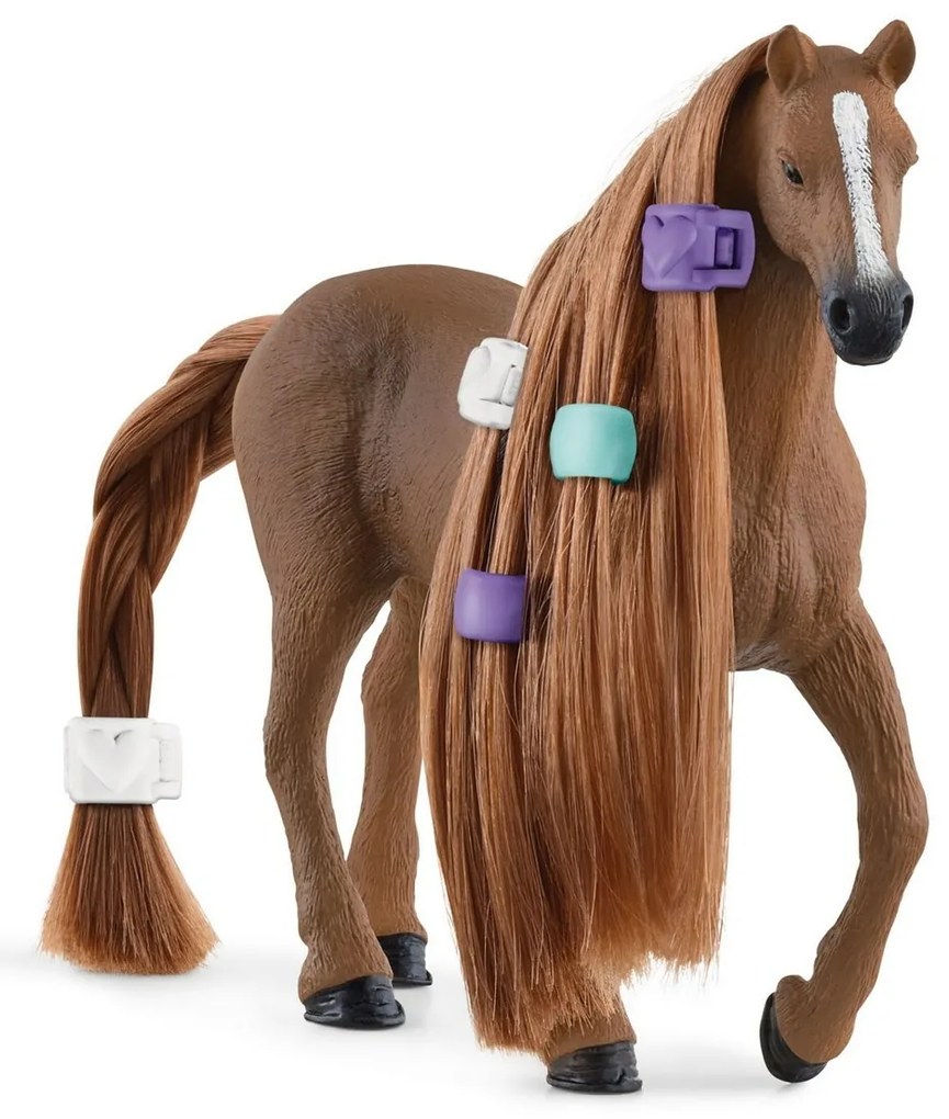 Schleich 42582 Iapă englezească Thoroughbred cucoamă pieptănată