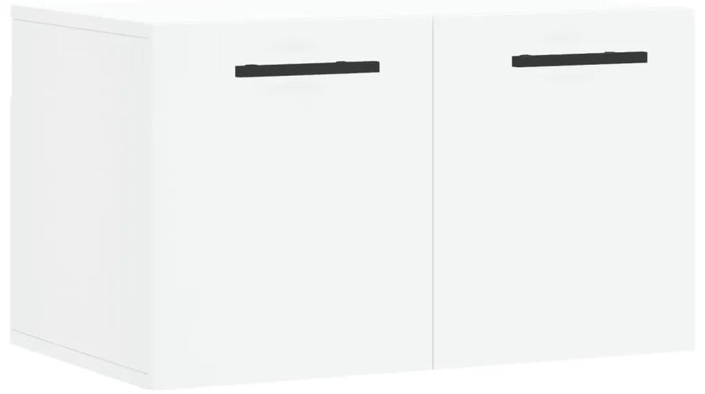 830044 vidaXL Dulap de perete, alb, 60x36,5x35 cm, lemn prelucrat