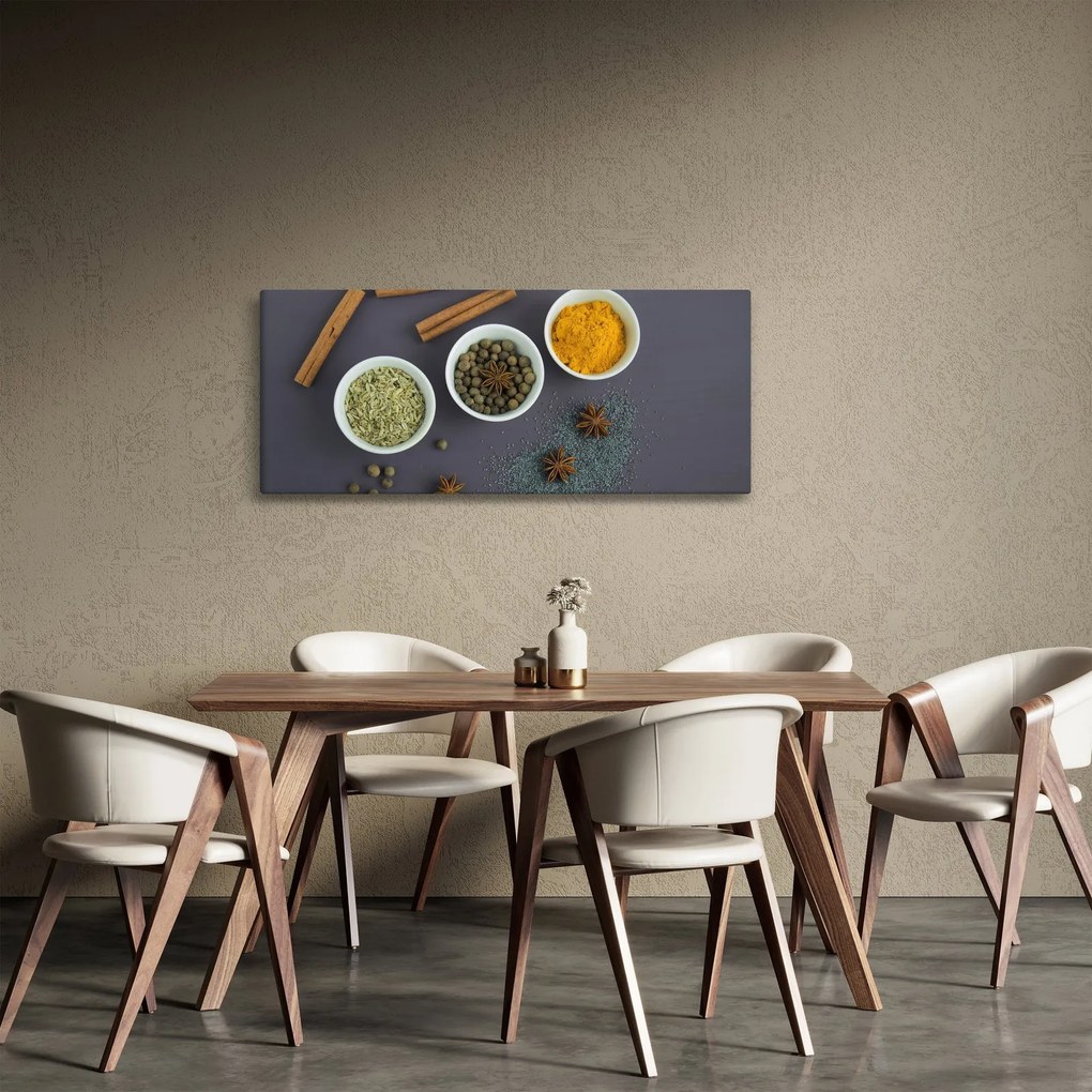 Tablou - condimente (120x50 cm)