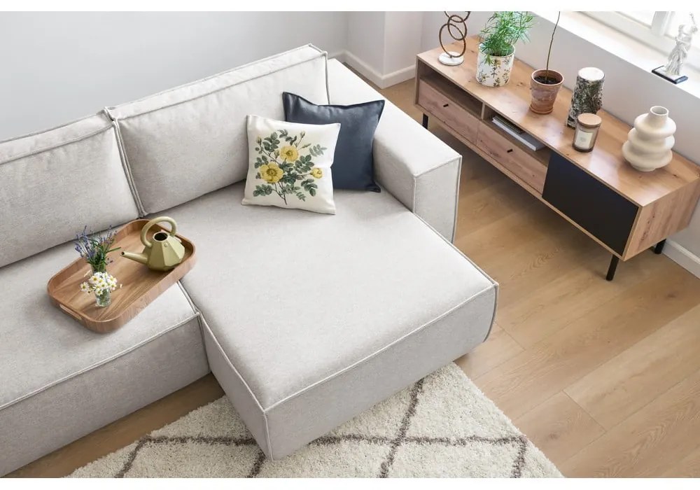 Colțar bej extensibil (cu colț variabil) Nihad – Bobochic Paris