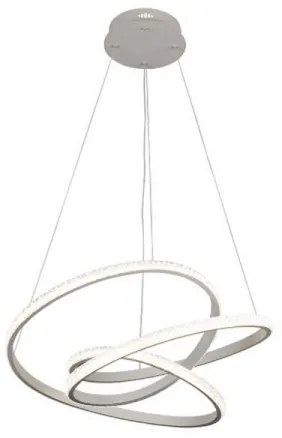 Lustră LED dimabilă suspendată pe cablu LED/90W/230V 3000-6500K Ø47 cm + telecomandă