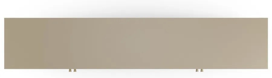 Comodă TV crem din metal 160x50x35 cm Fayna – Marckeric