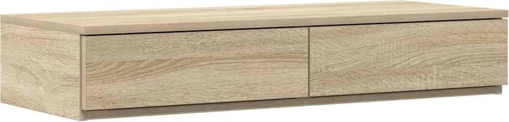vidaXL Sertare pentru pat cu sertar Stejar Sonoma 80 x 36,5 x 16,5 cm