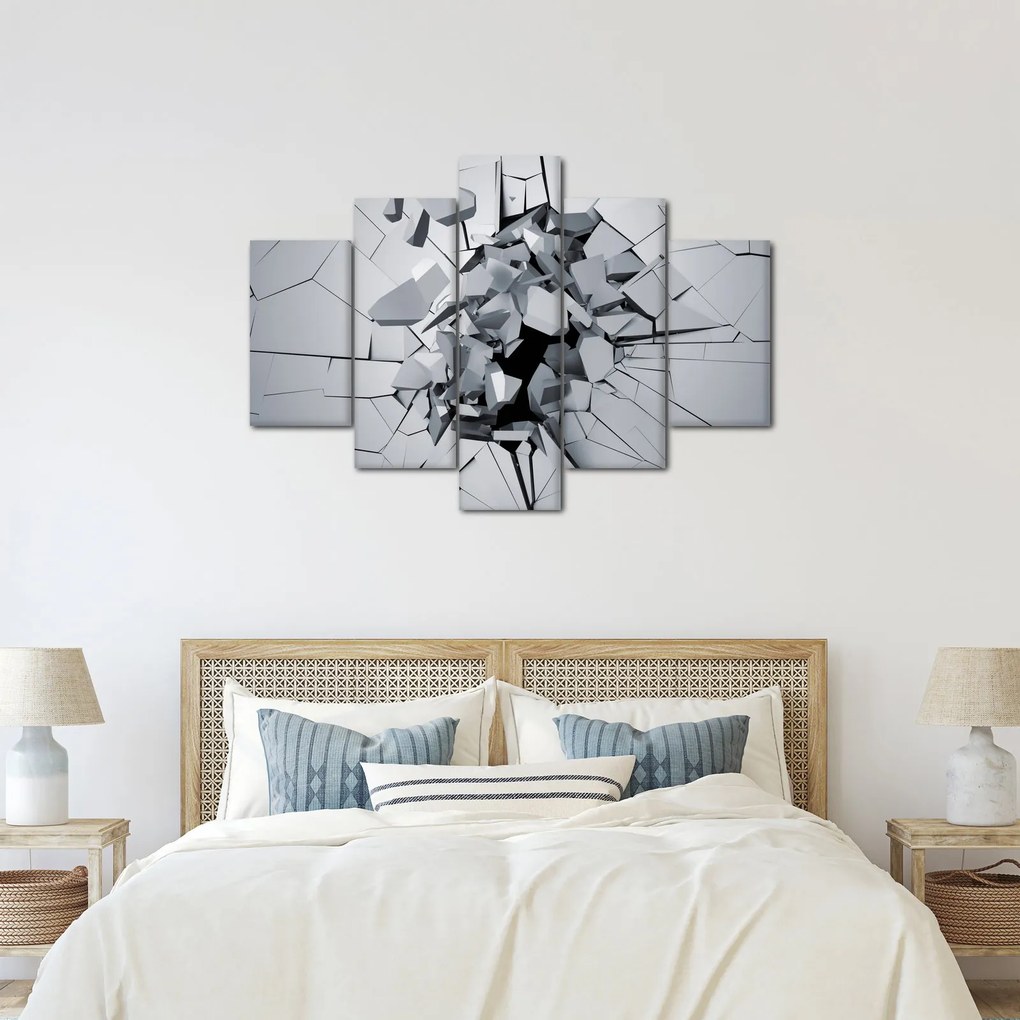 Tablou abstracție 3D (150x105 cm)