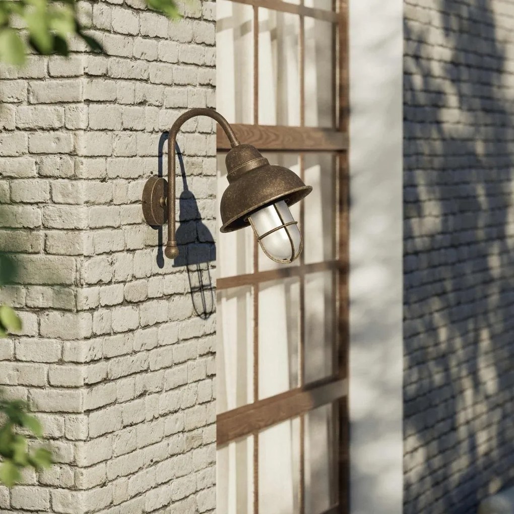 Aplica de perete exterior design industrial Chronos