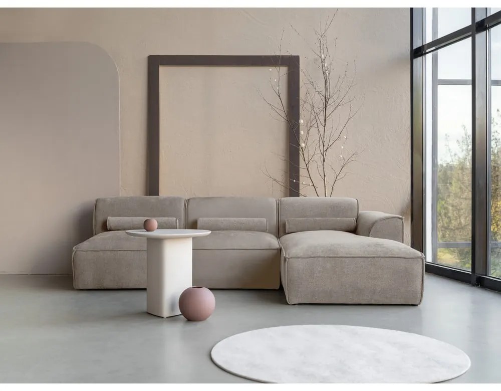 Colțar bej (cu colț pe partea dreaptă) Flex Felix – Miuform