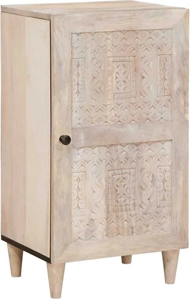 vidaXL Bufet Alb 33.5 x 40 x 75 cm