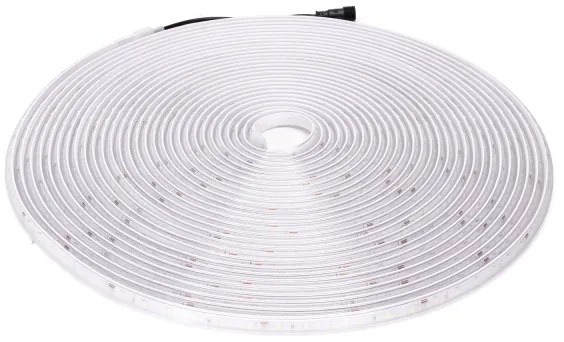 Bandă LED solară dimabilă Aigostar LED/20W/3,2V 20 m 6500K IP65 + telecomandă