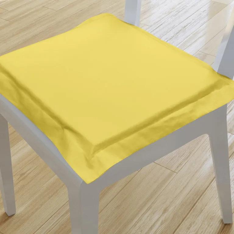 Goldea pernă pentru scaun cu ornamente 38x38 cm - galben 38 x 38 cm