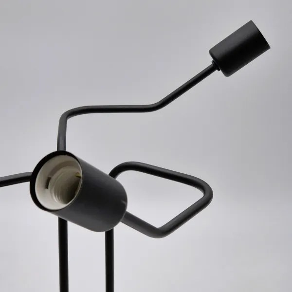 Lustră aplicată MATYLDA 3xE27/60W/230V negru