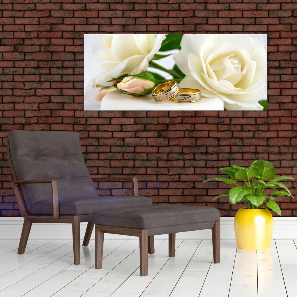 Tablou - Ziua nunții (120x50 cm)