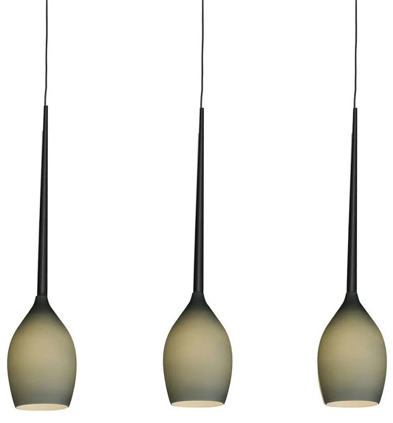 Lustra moderna Izza 3 OLIVE