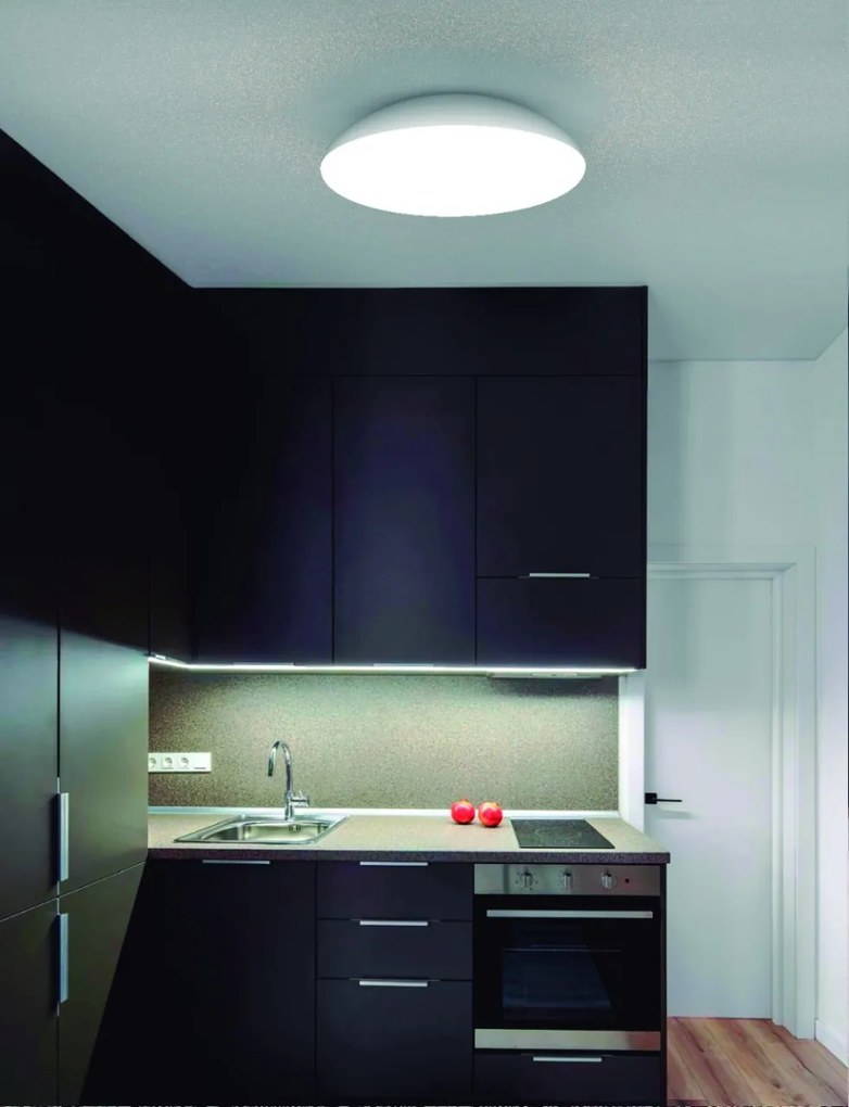Plafoniera design modern KAZZ 4L alba