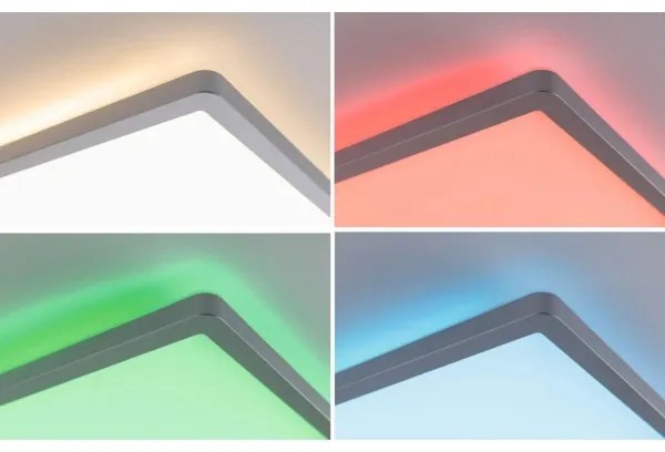 Panou dimabil LED/20W RGBW ATRIA 230V Paulmann 71020 + telecomandă