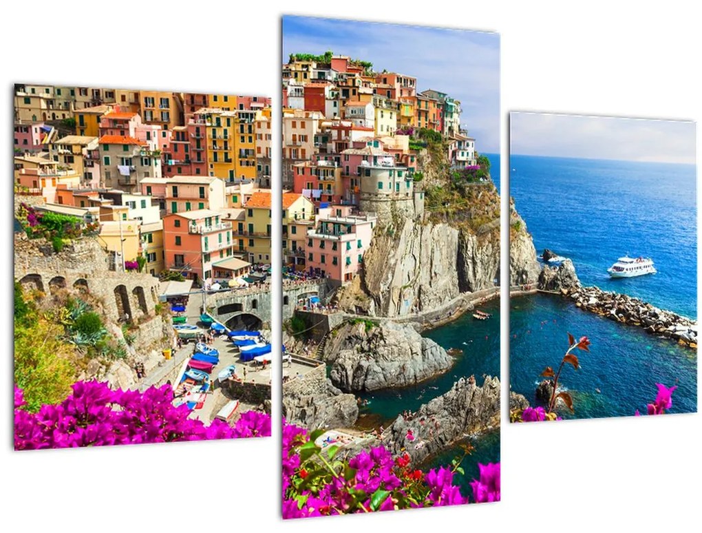 Tablou - Satul italian Manarola (90x60 cm)