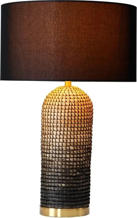 Lampa de masa lucrata manual, Iarba de mare, ZEA 60cm A-46651 VC