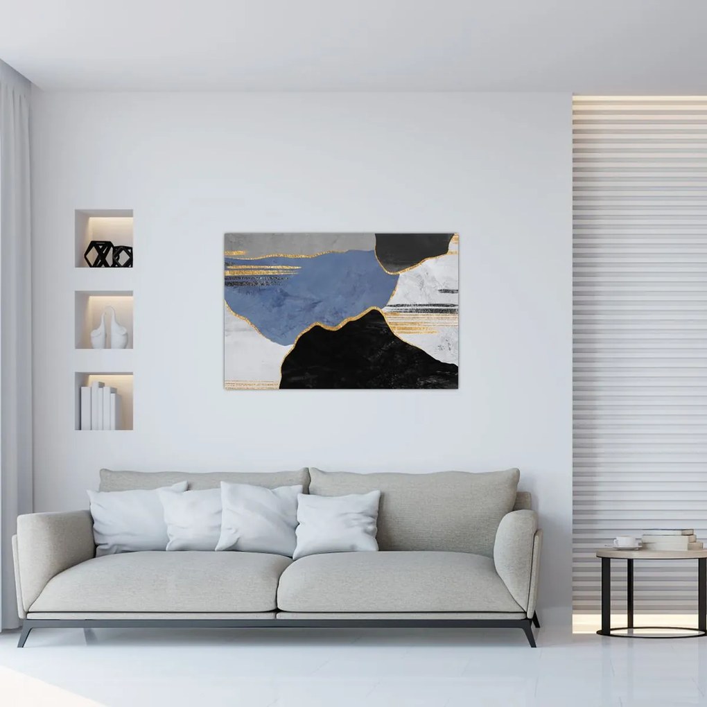 Tablou - Forme texturate (90x60 cm)