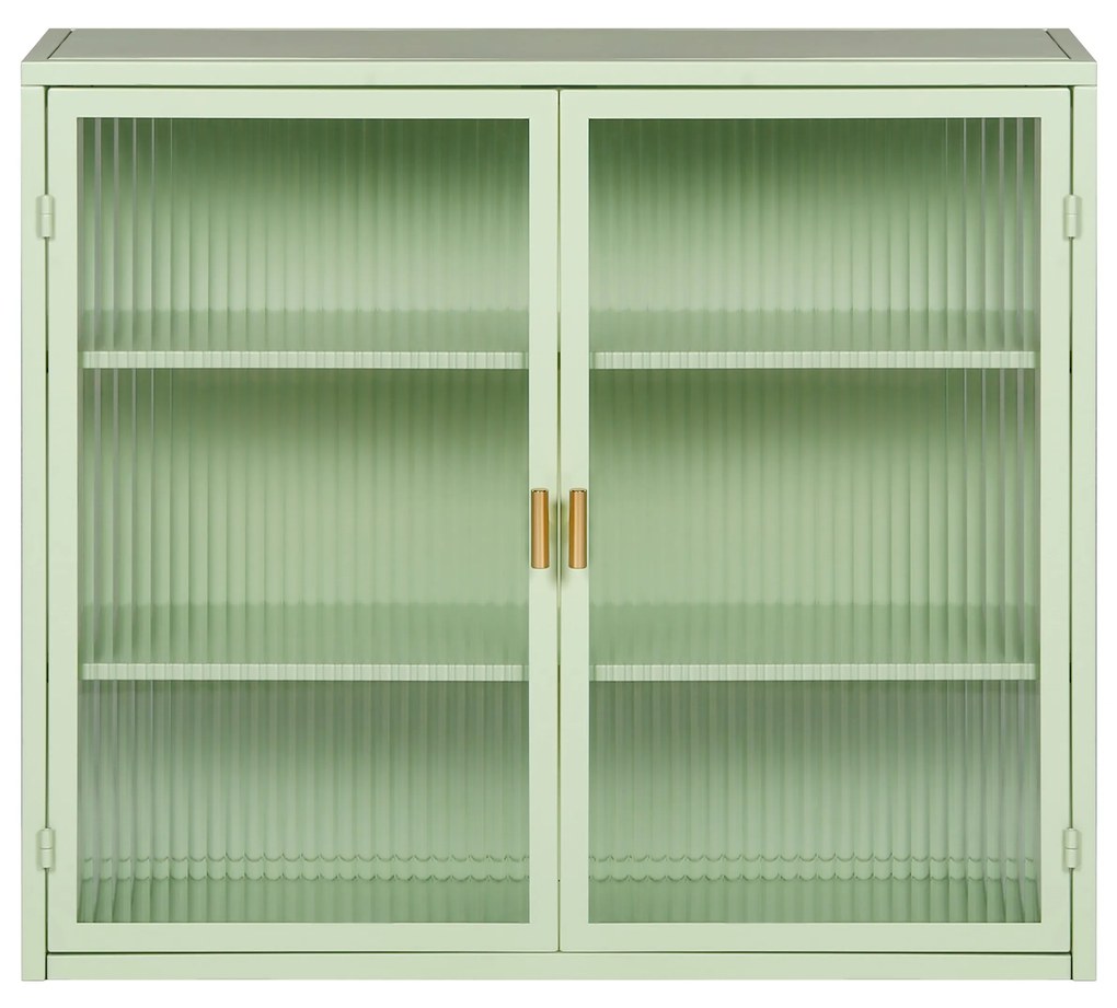 Bufet modern cu două uși, Verde | Aosom Romania