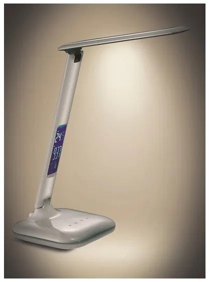 Solight WO43 - LED lampa de masa dimmabila cu display LED/6W/230V