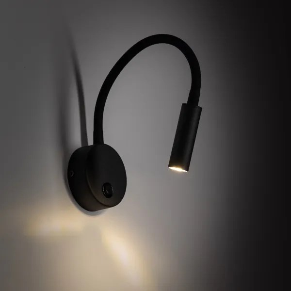 Lampă de perete LAGOS 1xG9/3W/230V negru