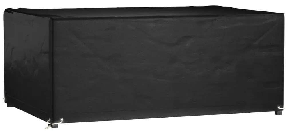 vidaXL Husă pentru mobilier de grădină, 8 ocheți, 180x122x75 cm pătrat