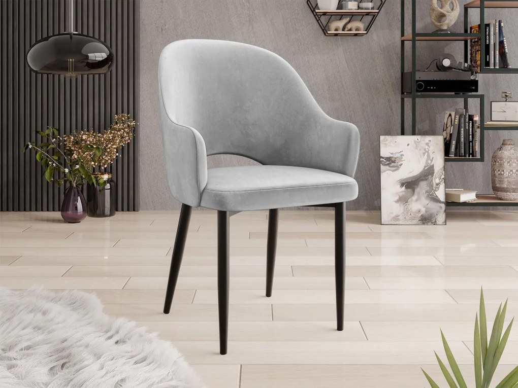 Scaun sufragerie Dezja (Gri + Negru) . 1103425