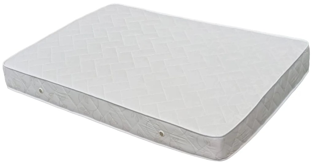 Pat standard Luiza, culoare sonoma, cu saltea superotorpedica lux 140 x 200 cm