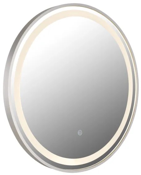 Oglindă LED dimabilă cu funcție de retroiluminare Globo 84035 RIVAS LED/10W/230V d. 50 cm