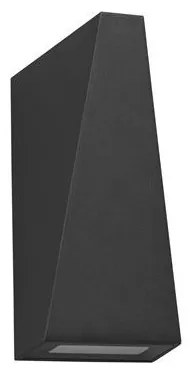 Aplica LED de exterior up/down IP54 Miley black NVL-9202262