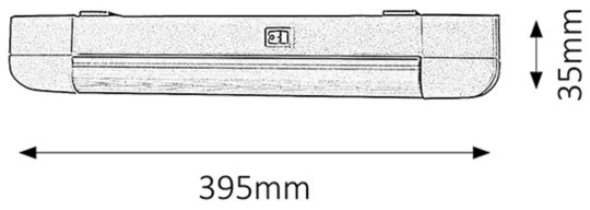 Rabalux 2301 - Corp iluminat bucatarie BRAND LIGHT G13/10W/230V