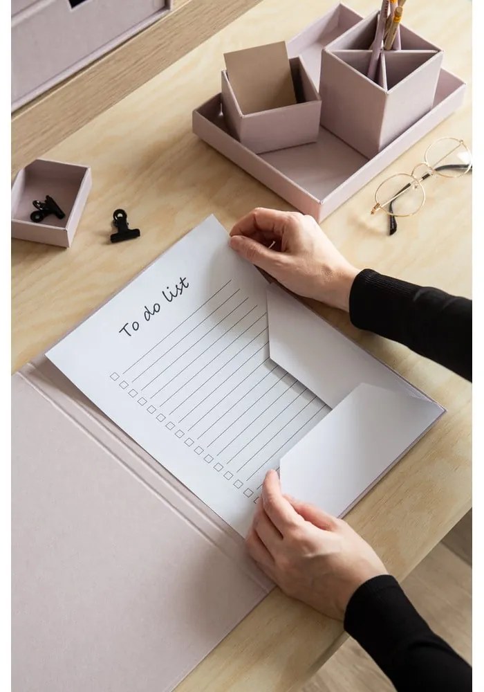 Organizator pentru documente din carton Paulina Restore Paper Laminate A4 – Bigso