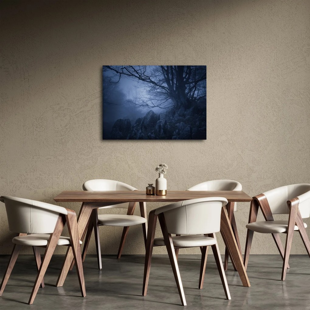 Tabloul pădurii întunecate (70x50 cm)