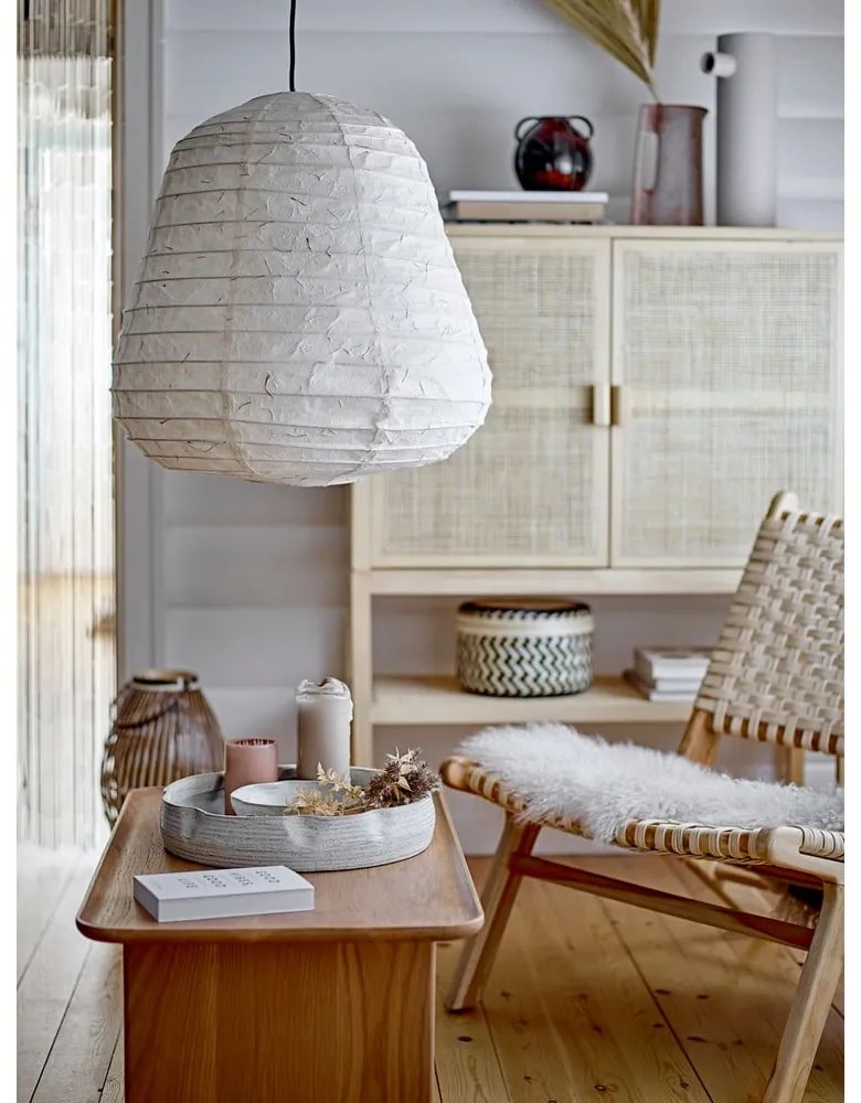 Lustră albă ø 50 cm Leena – Bloomingville