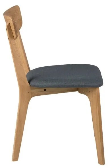 Scaune de dining gri/în culoare naturală 2 buc. tapițate Taxi – Actona