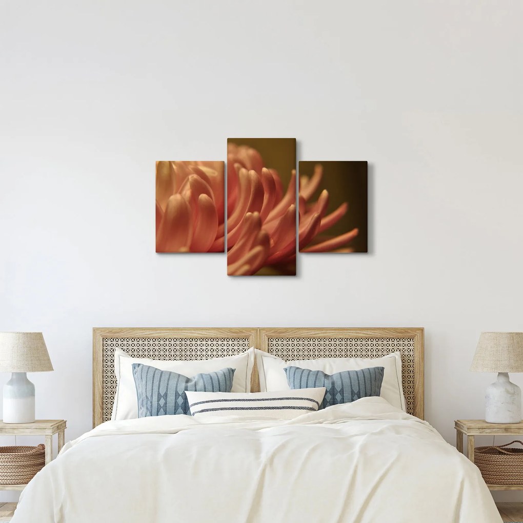 Tablou cu detailu florii (90x60 cm)