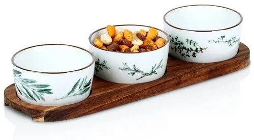 Set de servire Herbs, 4 buc