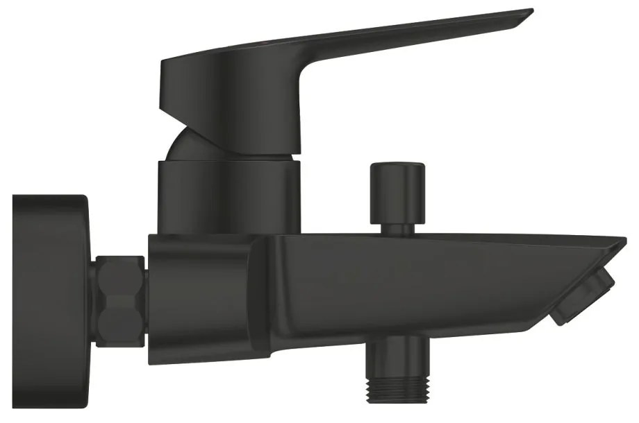 Baterie cada, negru mat