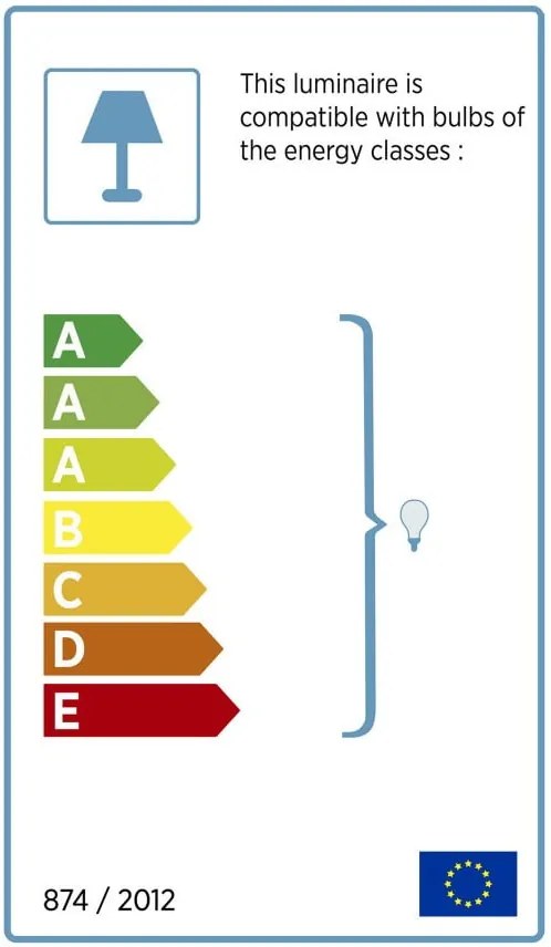 Lampadar Aida, gri