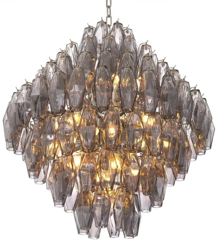 Candelabru dimabil design elegant LUX Benini L, nickel 115533 HZ