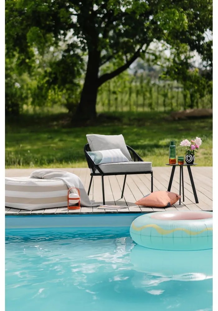 Fotoliu de grădină negru North - Bonami Selection