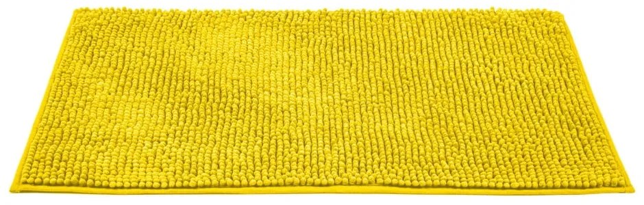 Covoraș de baie galben din material textil 50x80 cm Chenille – Allstar