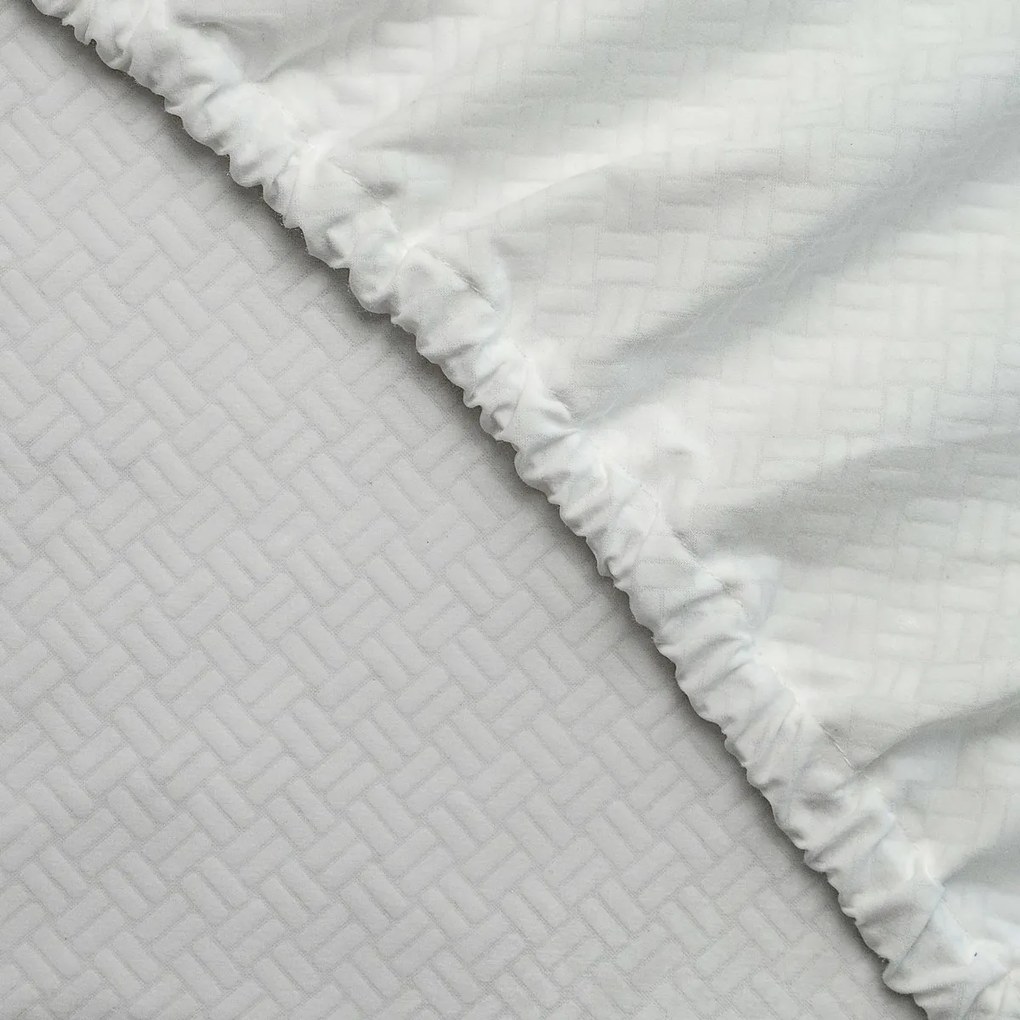 Kvalitex Cearșaf din bumbac cu elastic COOL EFECT,90 x 200 cm