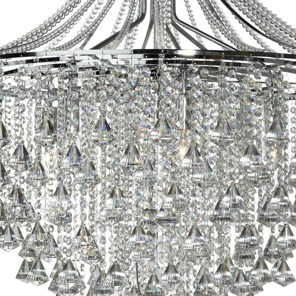 Lustra cristal casa scarii design LUX Dorchester 7L 3497-7CC SRT