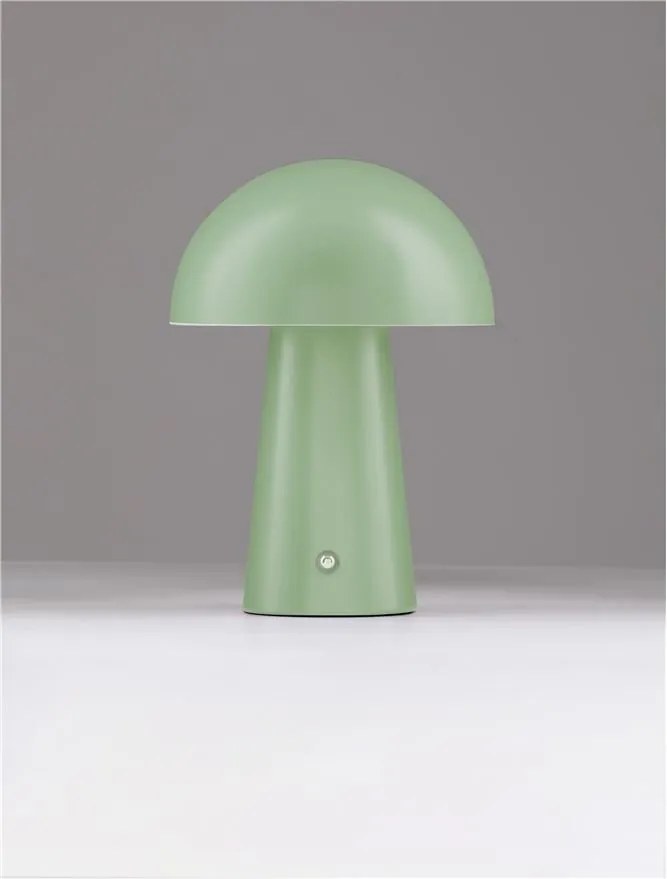 Veioza LED design decorativ ANDE verde, NVL-9050174